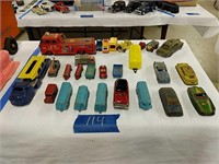 Lot Of Toy Cars And Trucks As Shown