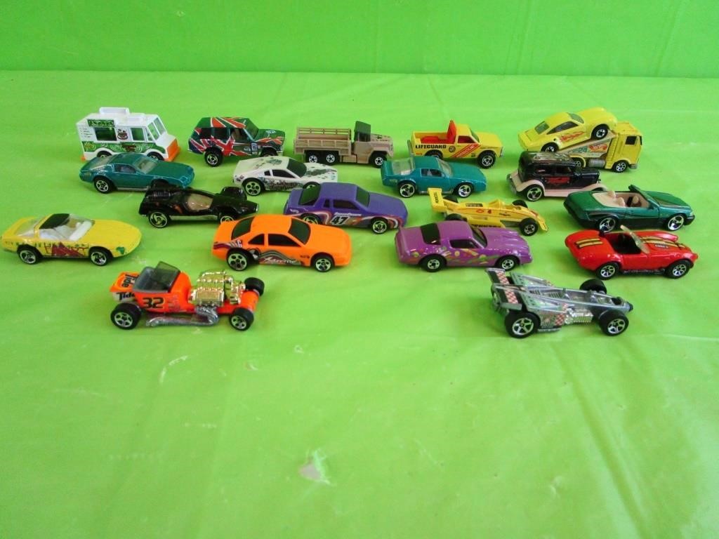 20 Hot Wheels 80's Era