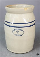 Marshall Pottery 2 Gallon Crock