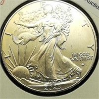 2023 Walking Liberty Dollar 1 Troy Oz