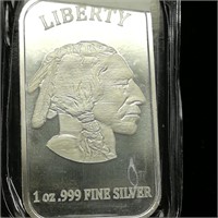 Liberty .999 Fine Silver 1 Troy Oz