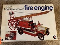 1914 DENNIS MOTOR FIRE ENGINE ENTEX MODEL UNUSED