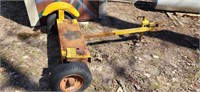 yellow dolley cart