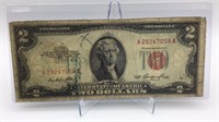1953 $2 Red Seal
