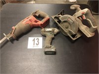 (3) Battery Tools