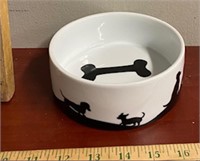 Ceramic Dog Dish