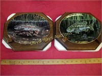 Trout & Bass Bradford Exchange Collector Plates