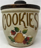 Cookie Jar Crock w/ Lid