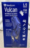 Medicom Vulcan Nitrile Gloves L