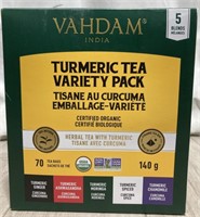 Vahdam Tumeric Tea Variety Pack Bb Jan 2026