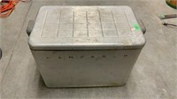 Vintage  Aluminum Kampkold Ice Chest