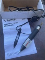 Hanson electric 2-speed pencil engraver