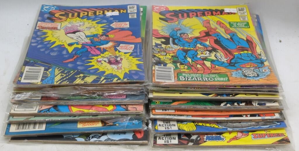 (EF) 31 Bronze Age DC Superman Comics