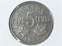 1927 Canadian Nickel