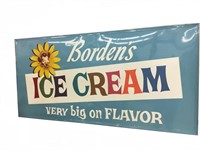 Large Bordens Ice Cream Original Self Framed SS