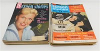 18 Vintage Screen Stories Magazines from the