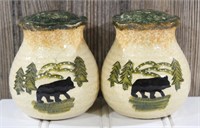 Black Bear Cabin Décor S/P Shakers