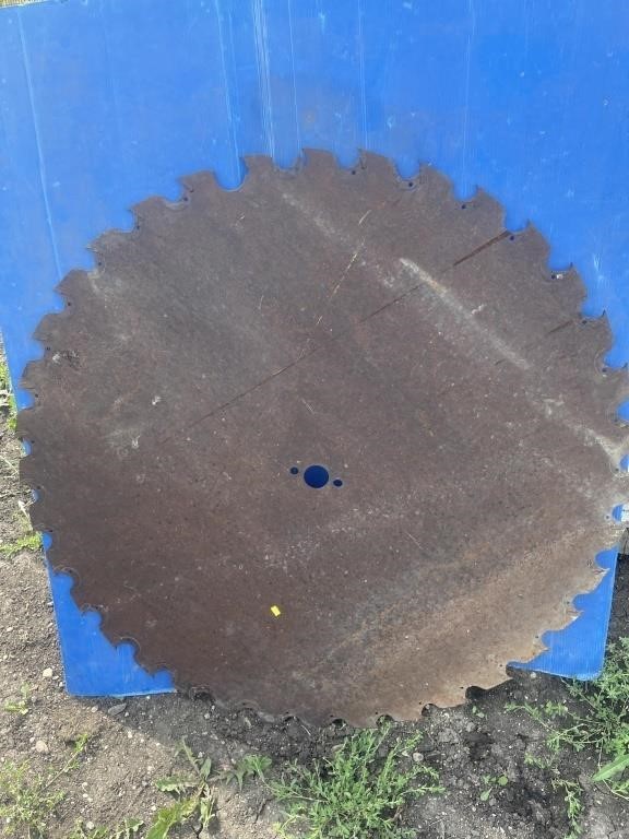 48 inch sawmill blade for ornamental purposes only