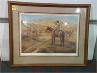 FRAMED K. BURIAN "WEST RIVER COUNTRY" 409/750