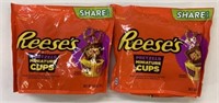2 Bags Reese's Pretzels Miniature Cups