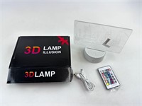 3D Lamp Illusion Display 7"