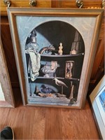 Vintage Art Painting of Old items