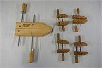 5- WOOD CLAMPS