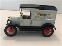 1913 model T Van replica bank