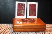 Potosi in Wooden Case with 2 Deck of Cards