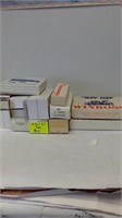 Assorted empty boxes