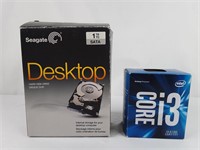 Intel Processor & Seagate Disk Drive