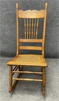 Antique Oak Rocking Chair