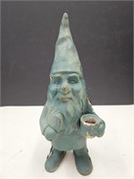 Lawn & Garden Decor Cast Iron Gnome 13" H