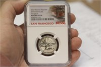 NGC Graded 2018 - S Silver Quarter