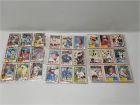 1982, 83 & 84 Topps Mlb Baseball Cards
