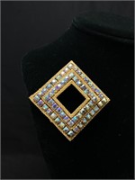 Vintage Rhinestone Pendant