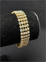 Vintage Rhinestone Bracelet