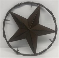 barb wire star
