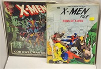 2 Large X-Men Comics