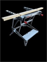 Workmate portable 225 lb. work bench w/ wood