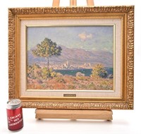 Reproduction de Monet, 15.5'' x 11.5'', encadrée