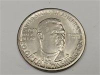 Booker T Washington Half Dollar Silver Coin