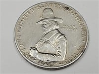 Pilgrim Half Dollar Silver Coin
