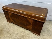 Vtg. Lane Waterfall Style Cedar Chest