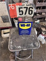 WD-40 (3/4 full) & Metal Shop Chair