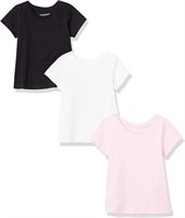 (N) Amazon Essentials Girls Short-Sleeve T-Shirts