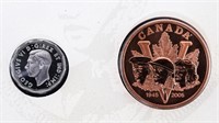 60th Anniversary of V Day Coin & Book Set