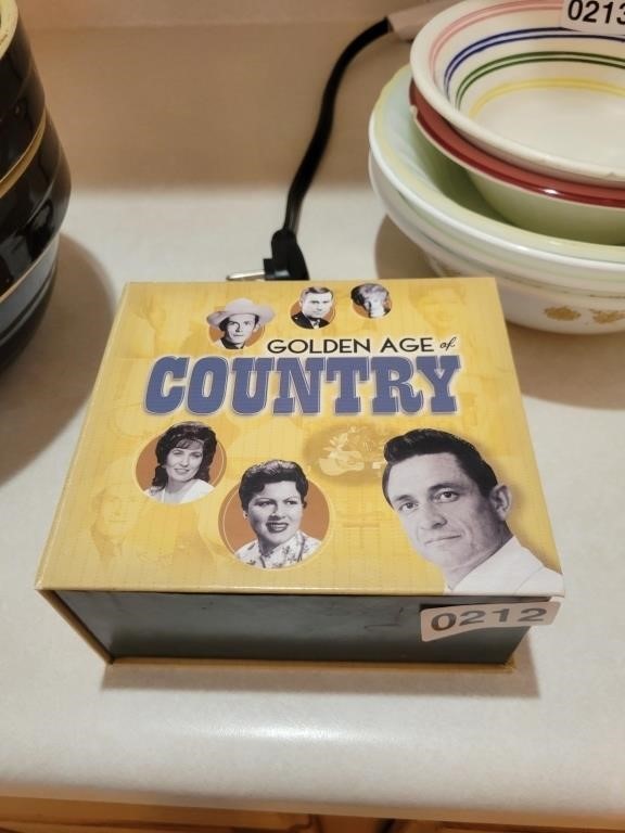 Golden Age of Country CD's