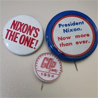 Political pins