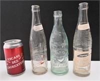 2 bouteilles de Pepsi, années '50, et bouteille